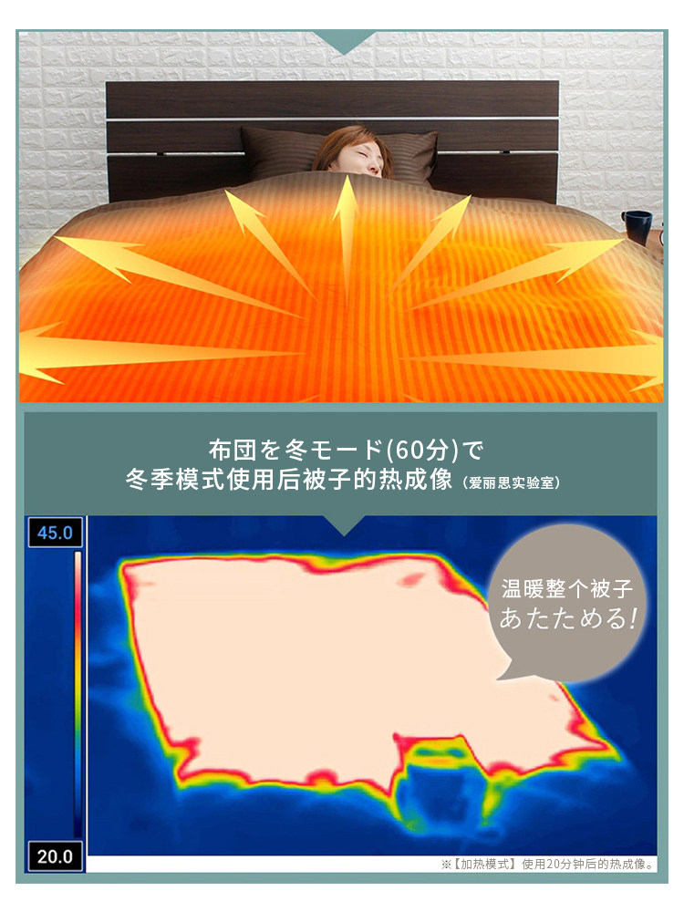 日本爱丽思家用小型速除螨烘被机 爱丽思由昉暖被机
