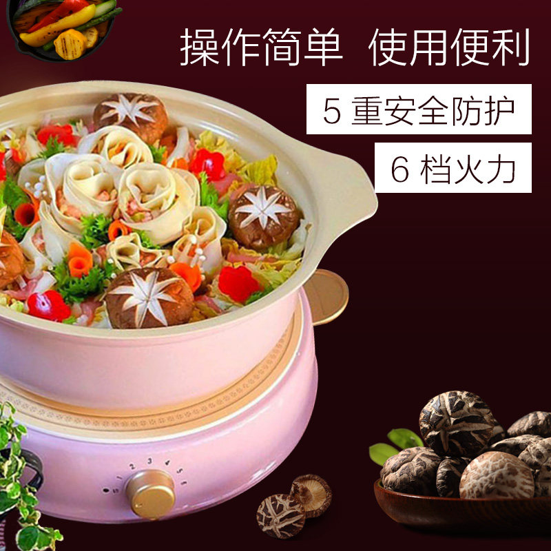 日本爱丽思电磁炉陶瓷锅套装不粘锅 爱丽思由昉电磁炉/陶炉
