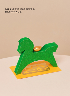 逅里 2026 春节 元旦新年布置 马年吉祥物摆件橱窗店铺 过年装饰