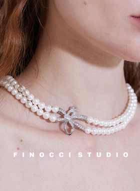 FINOCCI2023冬季新款优雅项链