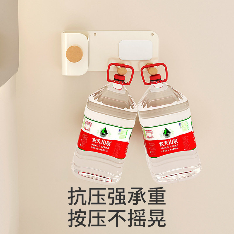 榉木奶油风吹风机置物架卫生间收纳架戴森电吹风免打孔浴室风筒挂,淘宝优惠券,粉丝福利购,淘宝优惠卷