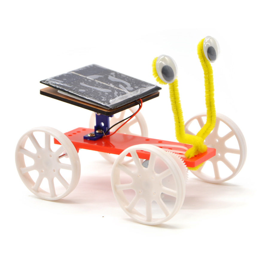 C0314 星球探索号 太阳能赛车 新能源科技车模型 太阳能小车 - 图3