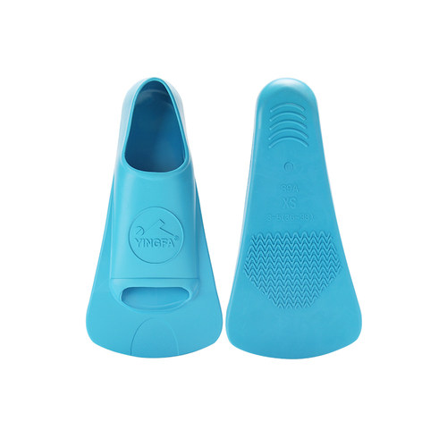 正品英发/yingfa橡胶短脚蹼专业队游泳训练脚蹼鸭蹼浮潜脚蹼蛙鞋 - 图2