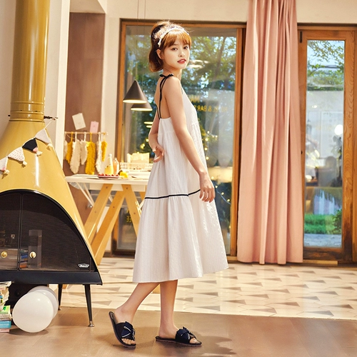 Топ с чашечками, летняя пижама, хлопковая сексуальная длинная милая юбка, эффект подтяжки, коллекция 2022