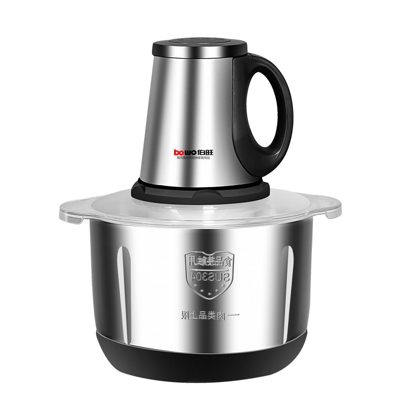 伯旺家用绞肉馅机不锈钢电动小型能大容量商用料理绞菜全钢多功,淘宝优惠券,粉丝福利购,淘宝优惠卷