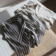 ກາງເກງແອວສູງ slimming ສັ້ນ linen ບໍລິສຸດ