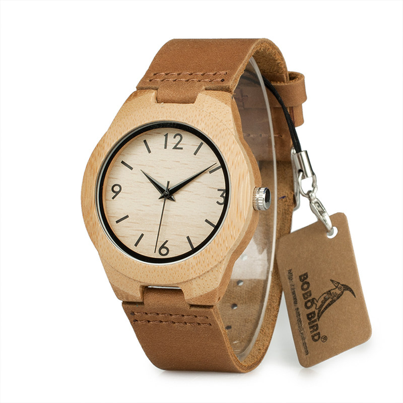 bobo bird情侣款竹木男学生女表 bobobird国产腕表