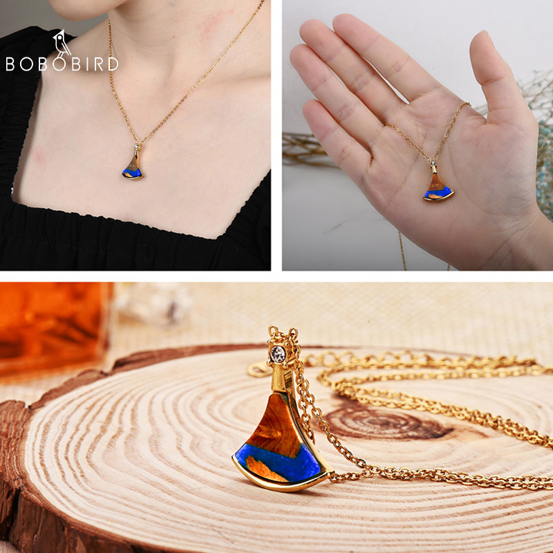 bobo bird女士520一辈子木项链 bobobird项链