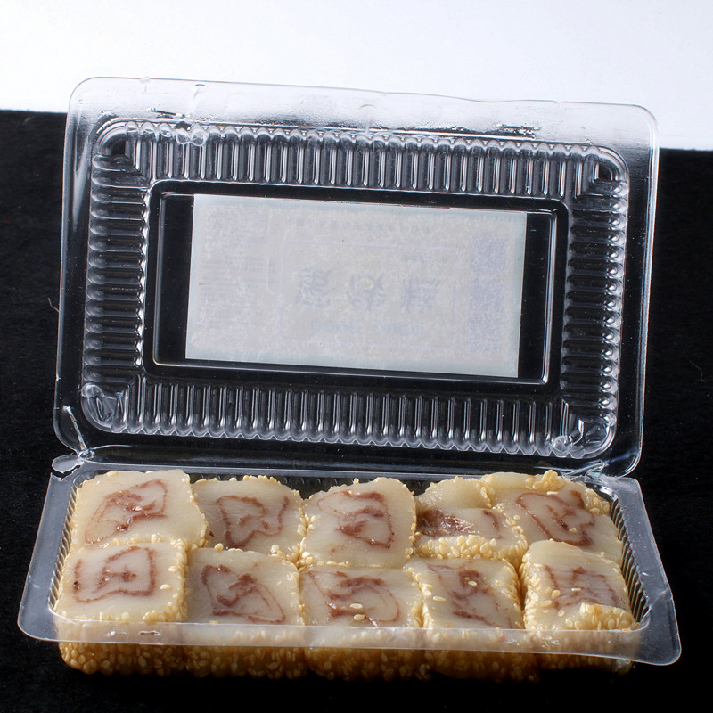 安徽芜湖特产正宗传统手工绿豆糕 凡发食品传统糕点