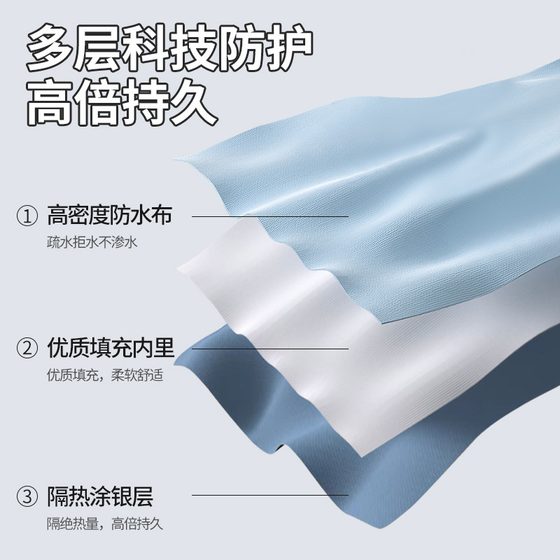 Summer electric car sun protection seat cushion is enlarged and thickened, battery car electric motorcycle seat cushion cover is insulated and anti-scalding seat cover is universal.