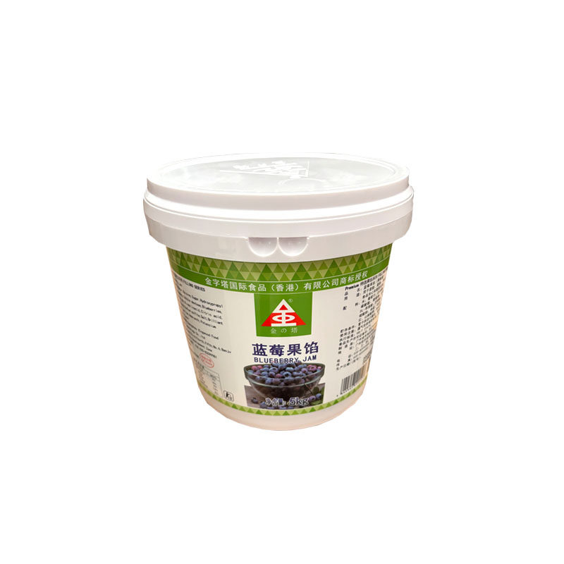 金字塔蓝莓果馅5kg  蛋糕面包西点夹心装饰果味酱商用烘焙果肉馅,淘宝优惠券,粉丝福利购,淘宝优惠卷