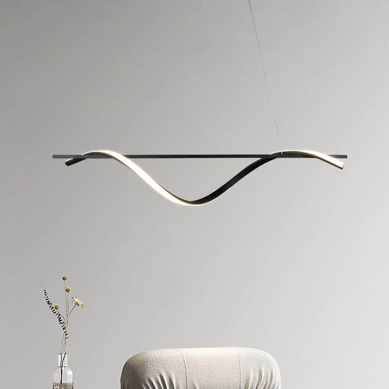 餐厅吊灯简约餐厅灯意式吧台灯具北欧创意长条餐厅吊灯极简餐桌灯,淘宝优惠券,粉丝福利购,淘宝优惠卷