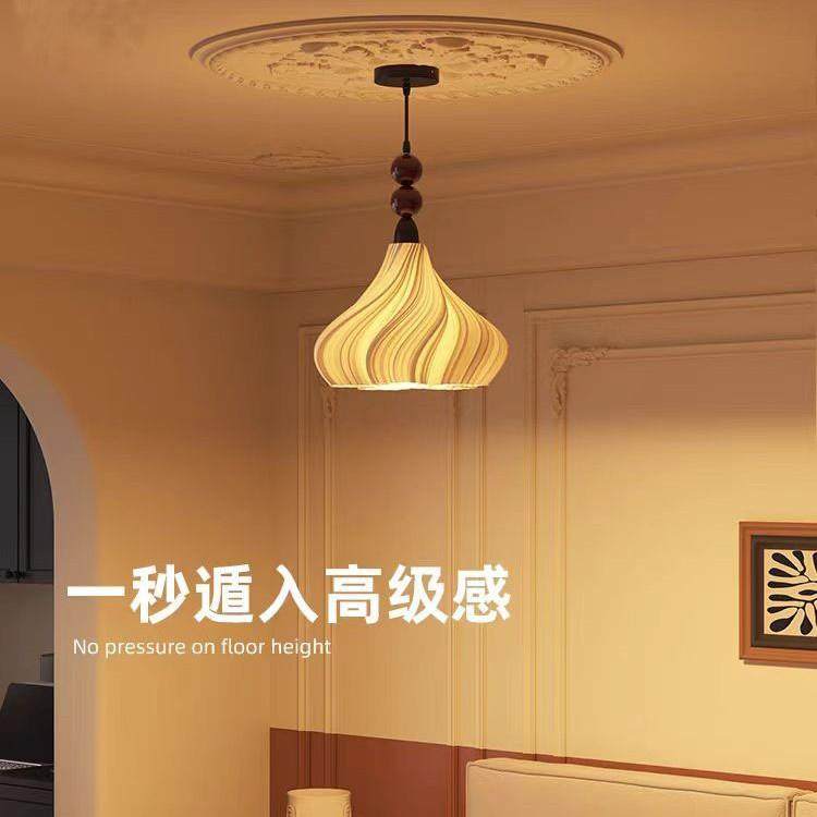 照迎法式奶油裙摆主卧室吊灯中古复古温馨浪漫氛围房间灯具高级感,淘宝优惠券,粉丝福利购,淘宝优惠卷