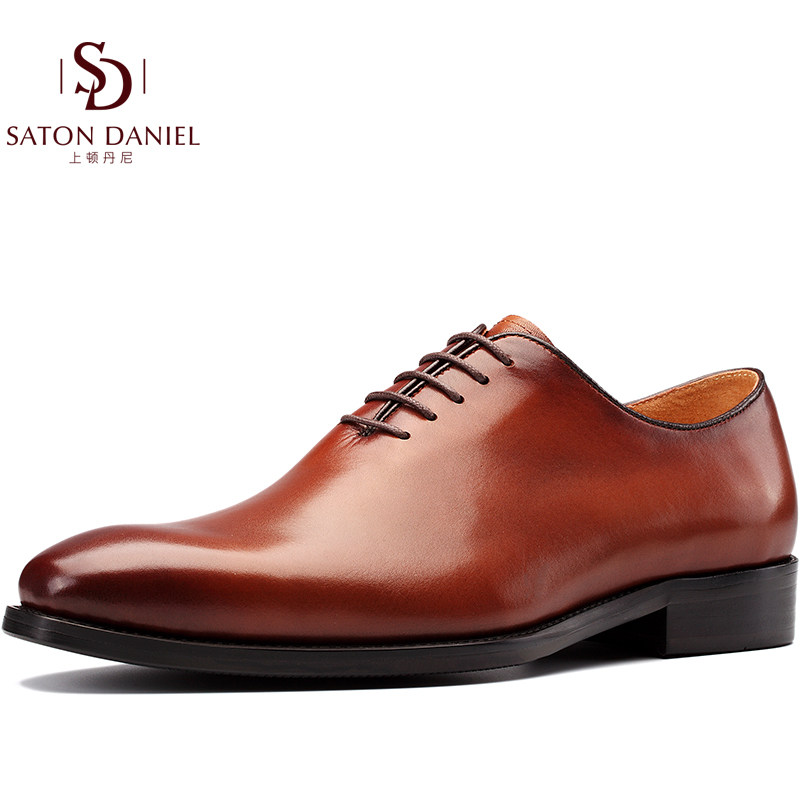 尖头黑色小码37手工牛津鞋36商务正装35皮鞋男英伦46大码47真皮45,淘宝优惠券,粉丝福利购,淘宝优惠卷