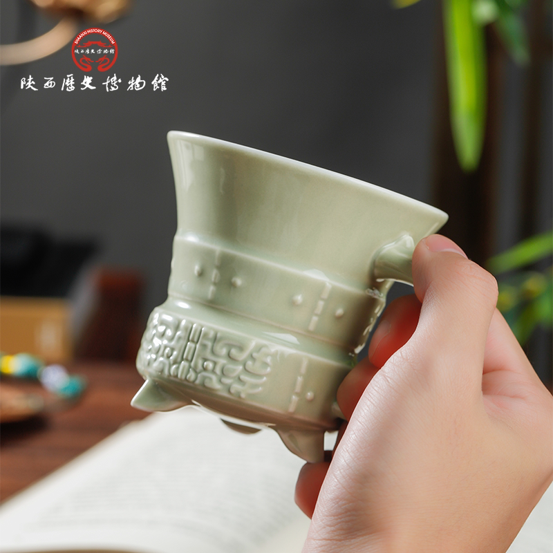 陕西历史博物馆飞凰腾达咖啡杯生日礼物实用西安文创纪念品伴手礼