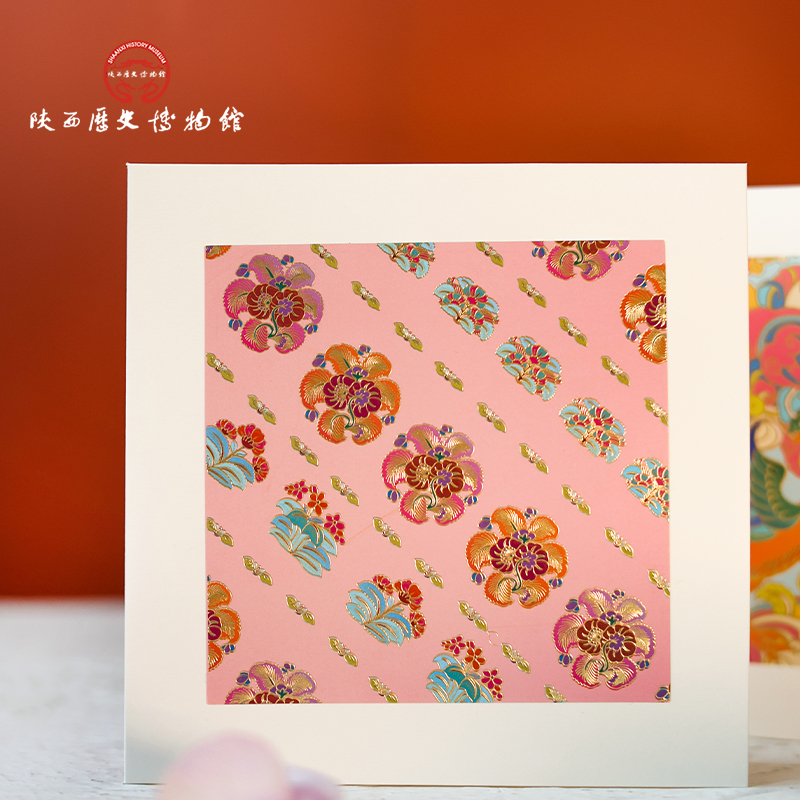 陕西历史博物馆文创贺卡生日祝福小卡片手写手卡中国风多款新年礼