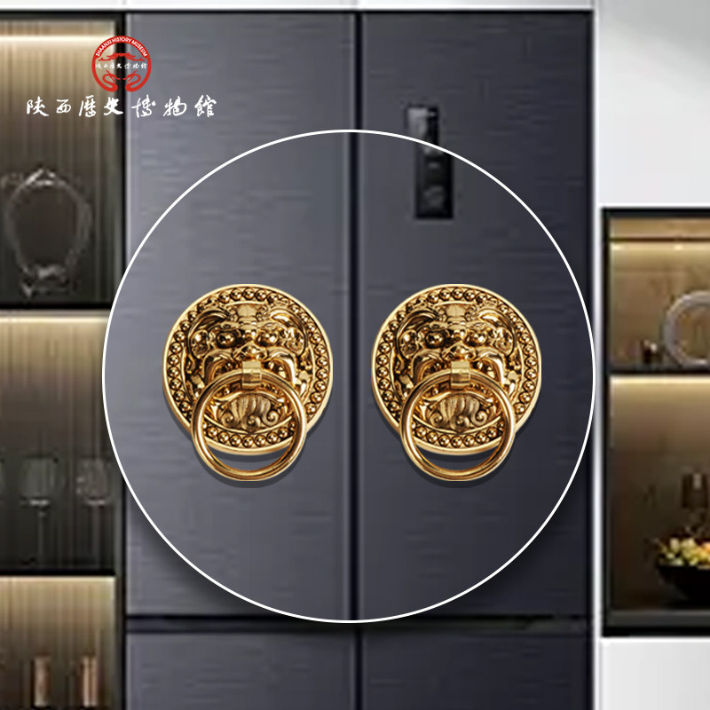 陕西历史博物馆门铺首冰箱贴文创磁贴西安旅游纪念品收藏伴手礼