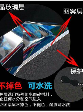 中式烟灰缸新中式创意个性潮流家用客厅太极玻璃缸大号中国风