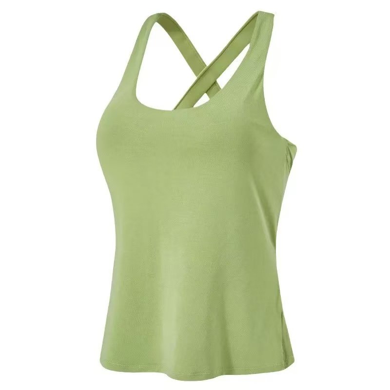 悠美新款含胸垫外穿无袖瑜伽服背心跑步美背运动上衣普拉提健身T,淘宝优惠券,粉丝福利购,淘宝优惠卷