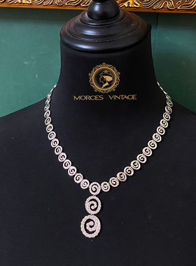 VintageJBK旋涡项链手链