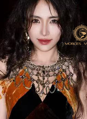 HEIDIDAUS重工华丽披肩项链