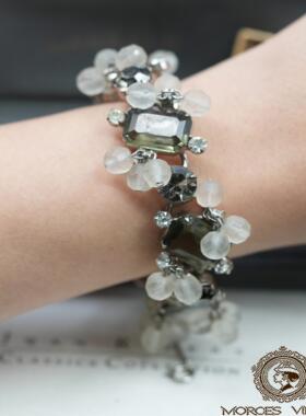 JULIANA高级灰奥地利水晶套装