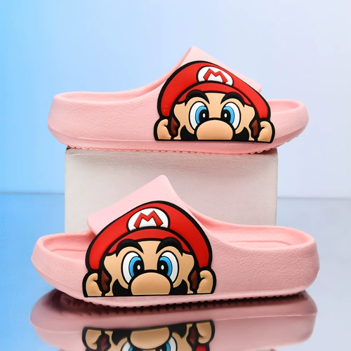 Детские летние мультяшные дезодорированные тапочки, детское нескользящое средство детской гигиены для мальчиков