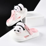 Детские летние туфли, тапочки для мальчиков, нескользящие слайдеры, мягкая подошва