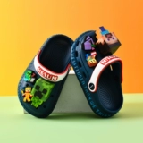 Детские летние туфли, нескользящие тапочки для мальчиков, слайдеры, мягкая подошва