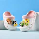 Детские туфли, летние тапочки для мальчиков, нескользящие слайдеры, обувь, мягкая подошва