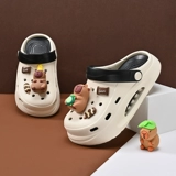 Детские туфли для мальчиков, тапочки, летняя обувь, нескользящие сандалии