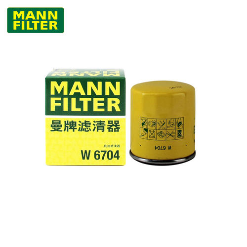 曼牌W6704适配丰田卡罗拉雷凌凯美瑞RAV4荣放威兰达机滤机油滤芯 - 图0