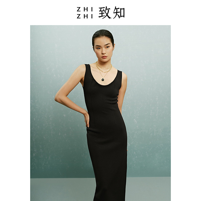 致知zhizhi离香令吊带高级感连衣裙 致知服饰连衣裙