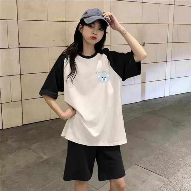 2024 new summer two-piece student tops