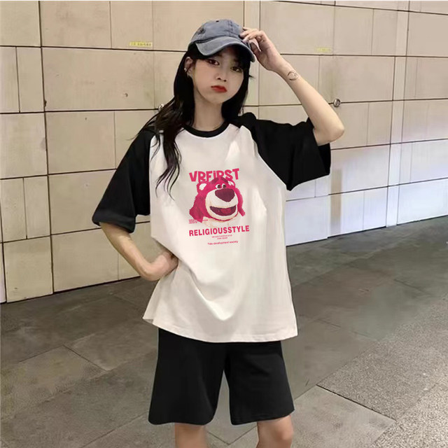 2024 new summer two-piece student tops