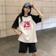 2024 new summer two-piece student tops