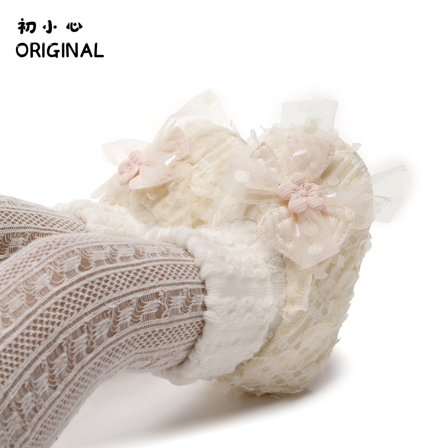 秋冬季女宝宝软底学步鞋0-1岁婴儿鞋婴幼儿花边公主鞋保暖步前鞋,淘宝优惠券,粉丝福利购,淘宝优惠卷