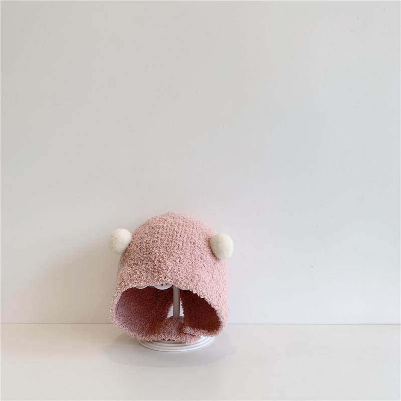 婴儿帽子秋冬季女宝宝可爱超萌女童婴幼儿童秋冬款男宝护耳毛线帽,淘宝优惠券,粉丝福利购,淘宝优惠卷