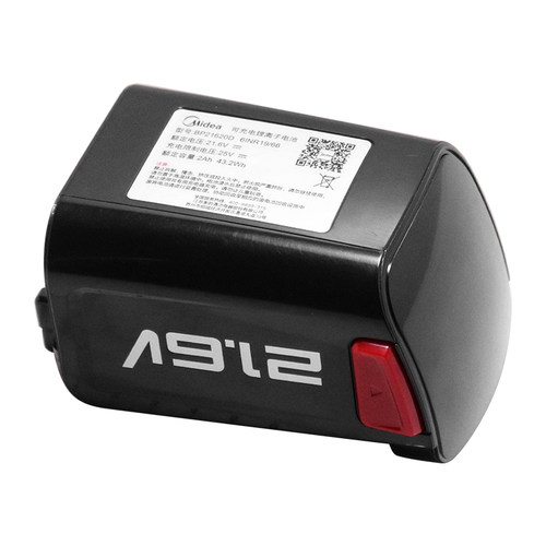 美的无线吸尘器P3 (VH1704)/V1配件BP21620D锂电池21.6V 2000mAh - 图0