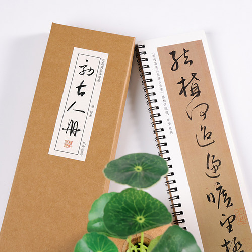 唐 怀素草书《效古人册》“怀素临古人草书册”字帖毛笔书法大草狂草潦草初学者入门基础临摹字帖卡近距离书法字帖卡 - 图2