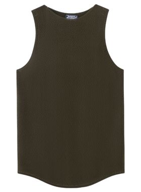 men's t-shirts男装 欧美男士休闲针织衫背心 镂空无袖运动背心