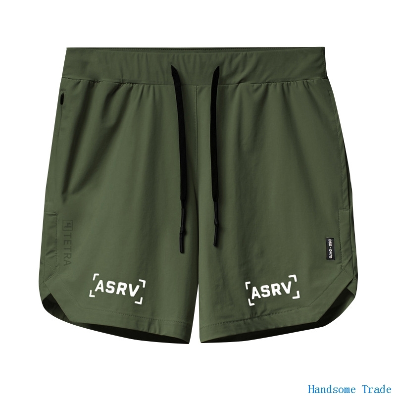 Running Shorts Men's GYM Sport Fitness Short Pants健身男短裤-图3