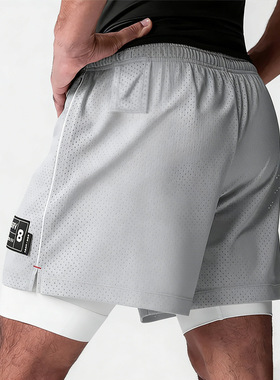 男士速干透气美式篮球短裤