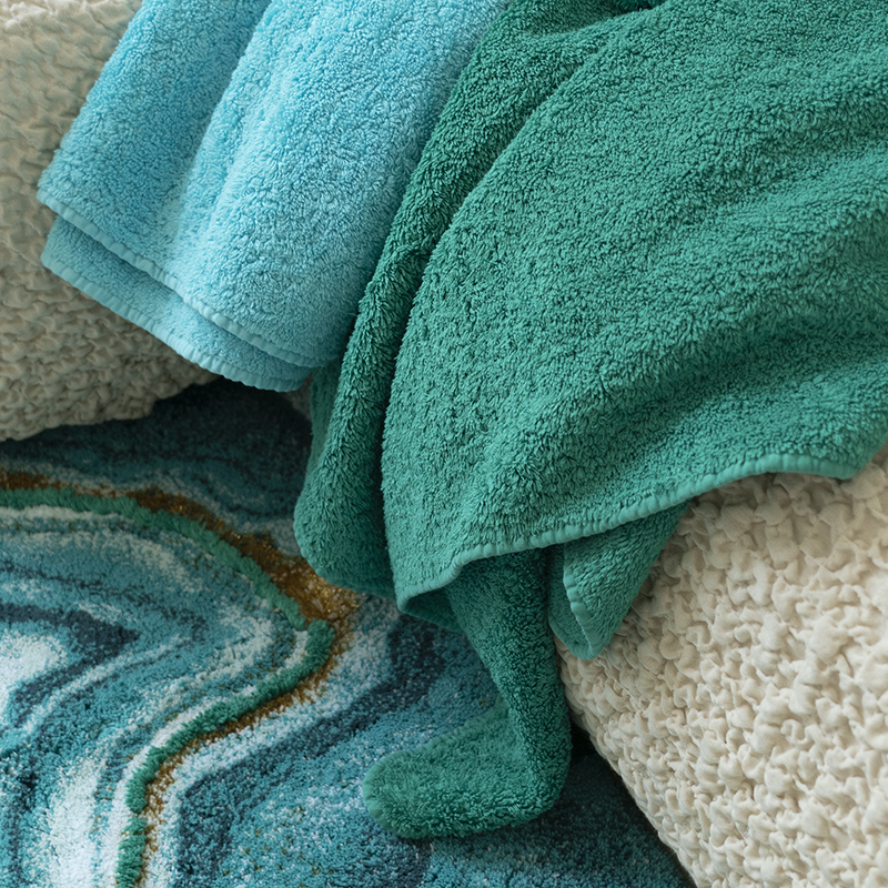 葡萄牙Abyss爱比丝super埃及棉毛巾面巾纯棉 多色 30*50cm - 图2