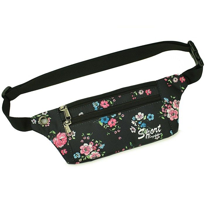 手机包女时尚户外健身多功能腰包 迪妃欧黎手机包