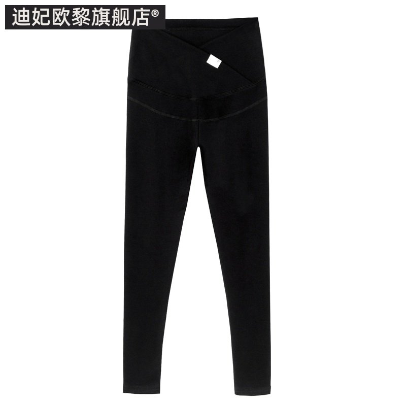 2019秋冬不加绒孕妇洋气辣妈打底裤 迪妃欧黎孕妇打底裤
