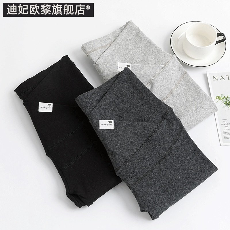 2019秋冬不加绒孕妇洋气辣妈打底裤 迪妃欧黎孕妇打底裤