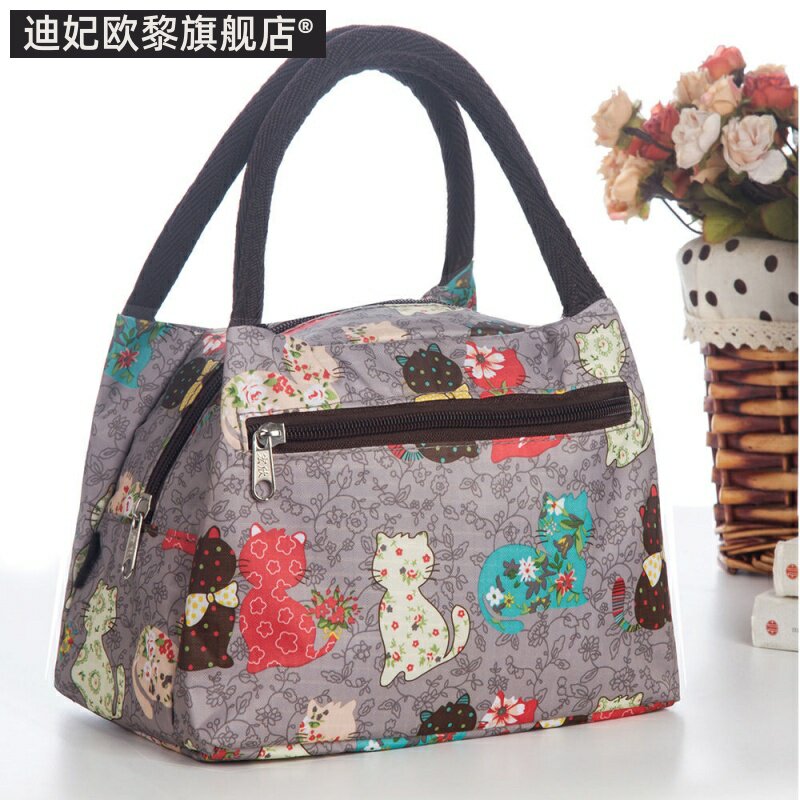 Handbag Female Large Waterproof Padded Cloth Bag Ladies Lunch Bag Lunch Box Bag Handbag Small Cloth Bag Bag Mommy Bag