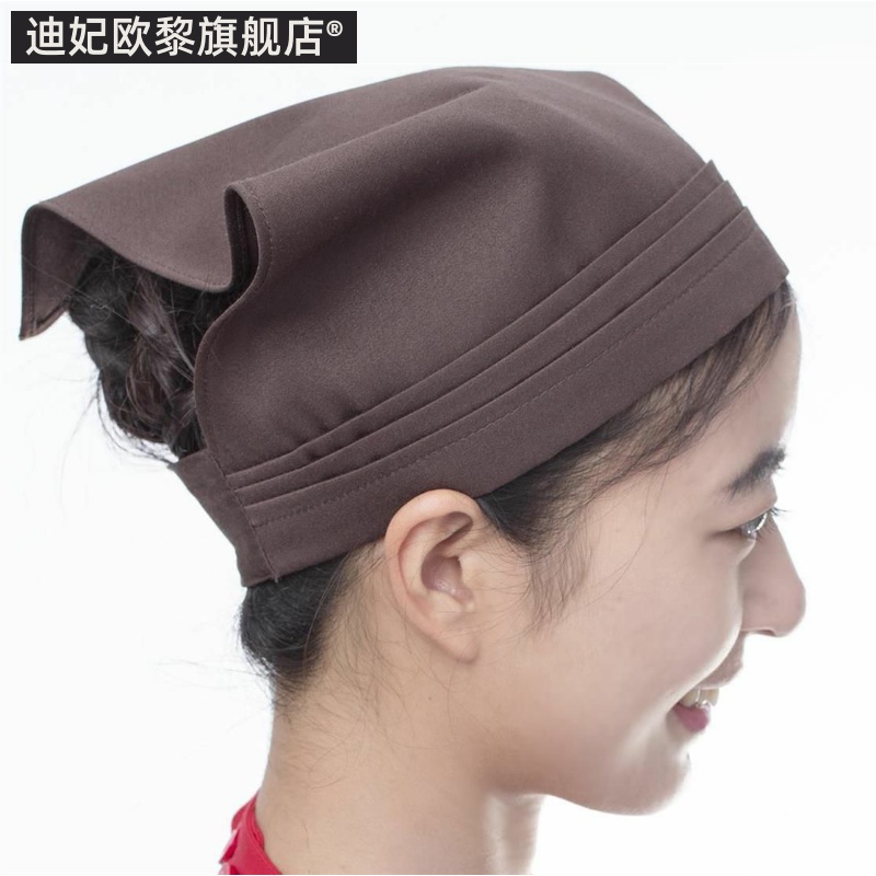 烘焙工作帽蛋糕店厨房头巾女防油烟奶茶店三角巾方便装饰简单潮流