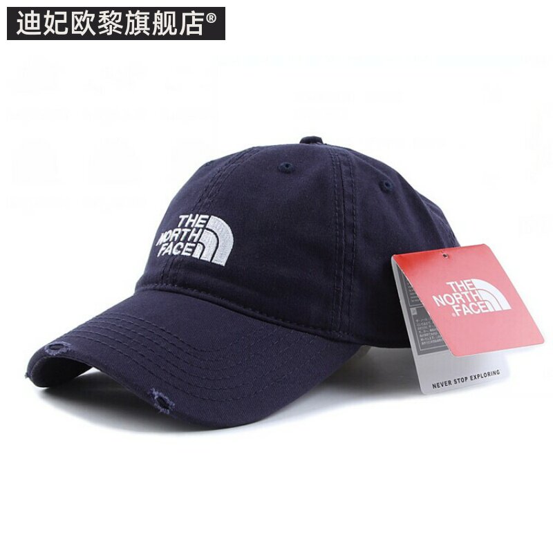 帽子破檐韩版潮男女棒球帽 迪妃欧黎帽子
